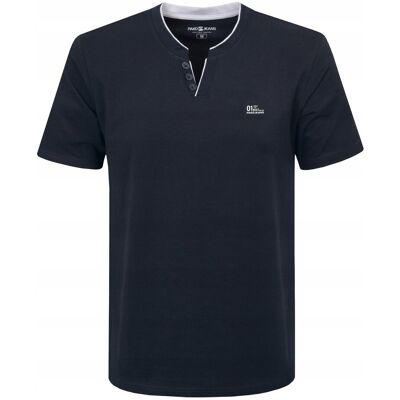 T-SHIRT Męski Koszulka w Serek GRANATOWA Bawełniana SOLDER XXXL Pako Jeans T-SHIRT Męski Koszulka w Serek GRANATOWA Bawełniana SOLDER XXXL Pako Jeans