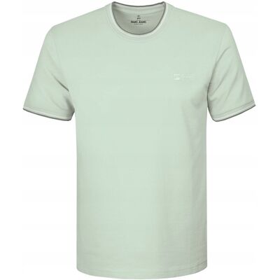 T-SHIRT Męski LATE Elegancka Koszulka MIĘTOWA Bawełna Pika 3XL Pako Jeans T-SHIRT Męski LATE Elegancka Koszulka MIĘTOWA Bawełna Pika 3XL Pako Jeans