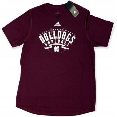 Adidas T-shirt męski Mississippi State Bulldogs NCAA M Adidas T-shirt męski Mississippi State Bulldogs NCAA M