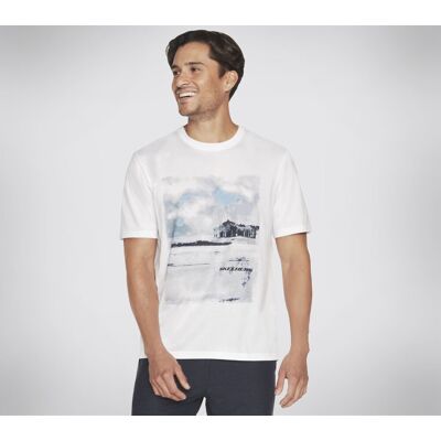 T-shirt męski SKECHERS WAVE BREAK TEE MTS371-WHT biała rozm. L T-shirt męski SKECHERS WAVE BREAK TEE MTS371-WHT biała rozm. L