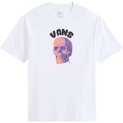 T-Shirt Męski Vans Bone Head Loose Ss Tee White Vn000vywwht1 Xxl T-Shirt Męski Vans Bone Head Loose Ss Tee White Vn000vywwht1 Xxl