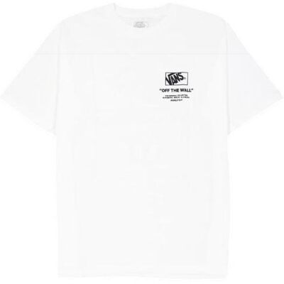 T-Shirt Męski Vans Stacked Hi Ss Tee White Vn000pewwht1 Xl T-Shirt Męski Vans Stacked Hi Ss Tee White Vn000pewwht1 Xl