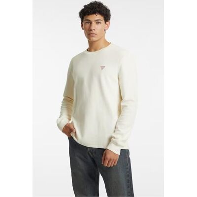 t-shirt mężczyzna guess jeansy m4bi77 kcii1 - ls mini triangle g053 sandy shore t-shirt mężczyzna guess jeansy m4bi77 kcii1 - ls mini triangle g053 sandy shore
