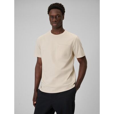 T-shirt regular gładki męski 4F 4FRSS26TTSHM3637-83S Brązowy M T-shirt regular gładki męski 4F 4FRSS26TTSHM3637-83S Brązowy M