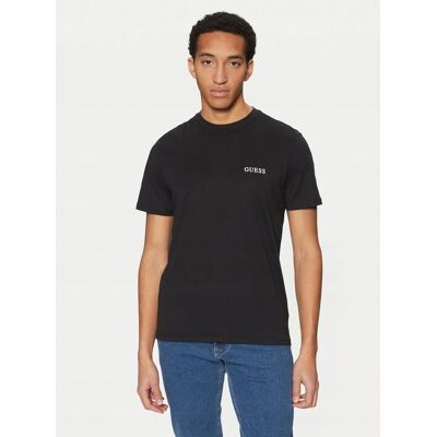 T-shirt regular Guess jeans U4BM03 KCAM1 czarny - M T-shirt regular Guess jeans U4BM03 KCAM1 czarny - M