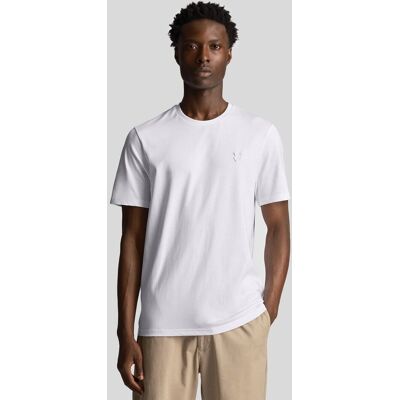 t-shirt uomo lyle and scott 1874 ts400ton 626 white t-shirt uomo lyle and scott 1874 ts400ton 626 white