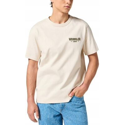 T-shirt Wrangler SS TEE 112357360 Vintage White XL T-shirt Wrangler SS TEE 112357360 Vintage White XL