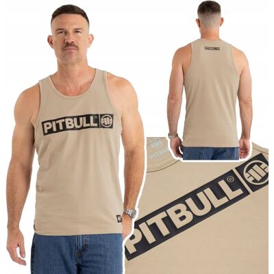 inna (Inny) Tank Top Męski Pit Bull Slim Fit Small Hilltop Brązowy R. Xxl inna (Inny) Tank Top Męski Pit Bull Slim Fit Small Hilltop Brązowy R. Xxl
