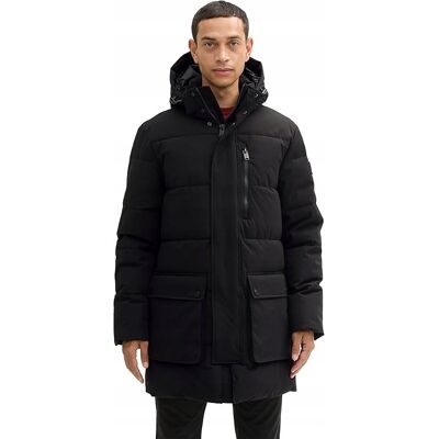 Inny producent TOM TAILOR CZARNA PIKOWANA KURTKA Z KAPTUREM ZIMOWA XL 16EA Inny producent TOM TAILOR CZARNA PIKOWANA KURTKA Z KAPTUREM ZIMOWA XL 16EA