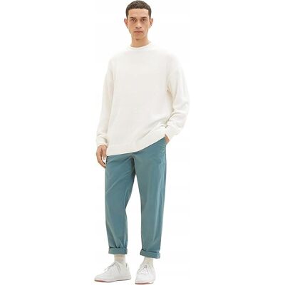 Inny producent TOM TAILOR NIEBIESKIE SPODNIE CASUAL PROSTE BAWEŁNA ELASTAN 31 6FA Inny producent TOM TAILOR NIEBIESKIE SPODNIE CASUAL PROSTE BAWEŁNA ELASTAN 31 6FA