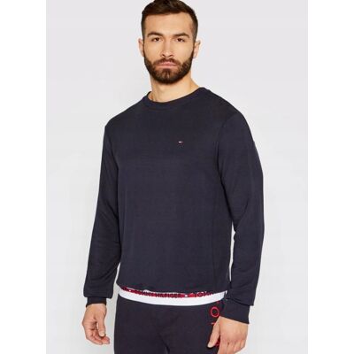 Tommy Hilfiger Bluza Męska Granatowa z Logo M Jhb Tommy Hilfiger Bluza Męska Granatowa z Logo M Jhb