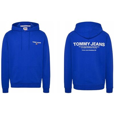 Tommy Hilfiger bluza męska reg entry niebieska l Tommy Hilfiger bluza męska reg entry niebieska l