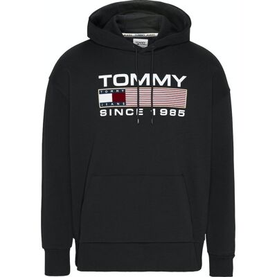 Tommy Hilfiger Bluza Męska Tjm Reg Athletic Logo Hoodie Czarna Dm0Dm15009 Bds Xl Tommy Hilfiger Bluza Męska Tjm Reg Athletic Logo Hoodie Czarna Dm0Dm15009 Bds Xl
