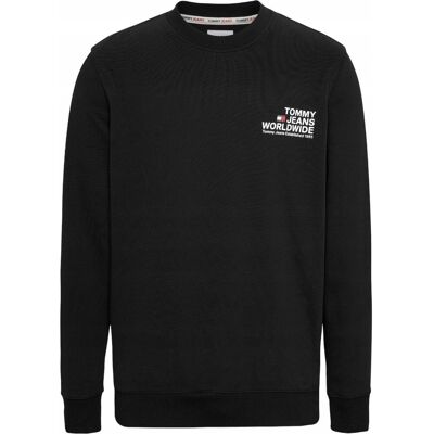 Tommy Hilfiger Bluza Męska Tjm Reg Entry Graphic Crew Czarna R.Xl Tommy Hilfiger Bluza Męska Tjm Reg Entry Graphic Crew Czarna R.Xl