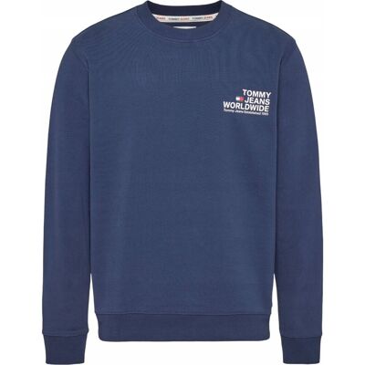 Tommy Hilfiger Bluza Męska Tjm Reg Entry Graphic Crew Granatowa R.L Tommy Hilfiger Bluza Męska Tjm Reg Entry Graphic Crew Granatowa R.L