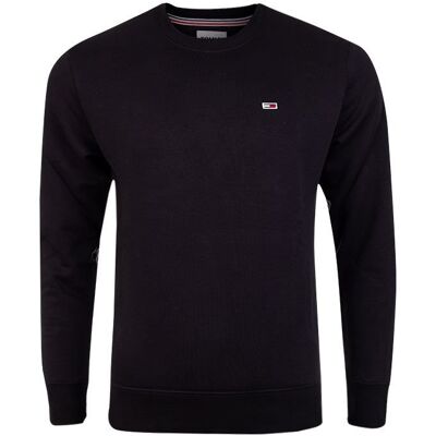 Tommy Hilfiger Bluza Męska Tjm Regular Fleece C Neck Black Dm0Dm09591 Bds M Tommy Hilfiger Bluza Męska Tjm Regular Fleece C Neck Black Dm0Dm09591 Bds M