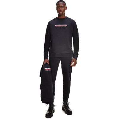 Tommy Hilfiger Bluza Męska Track Top Black Um0Um02363 Bds M Tommy Hilfiger Bluza Męska Track Top Black Um0Um02363 Bds M