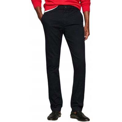 Inny producent TOMMY HILFIGER GRANATOWE SPODNIE CHINOS ELEGANCKIE 31/36 6EA Inny producent TOMMY HILFIGER GRANATOWE SPODNIE CHINOS ELEGANCKIE 31/36 6EA