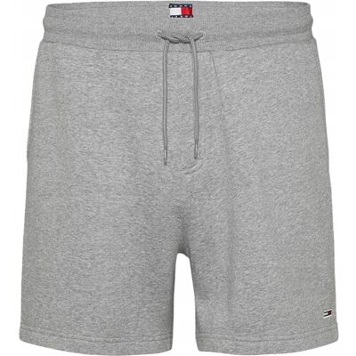 Tommy Jeans Tommy Hilfiger Jeans Dresowe Szare Męskie Spodenki Bawełniane Szorty r.XXL Tommy Jeans Tommy Hilfiger Jeans Dresowe Szare Męskie Spodenki Bawełniane Szorty r.XXL