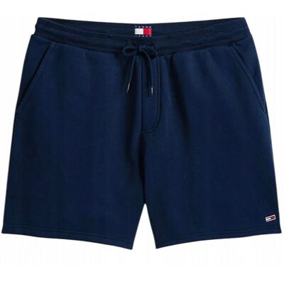 Tommy Jeans Tommy Hilfiger Jeans Granatowe Męskie Spodenki Bawełniane Szorty Logo r.XL Tommy Jeans Tommy Hilfiger Jeans Granatowe Męskie Spodenki Bawełniane Szorty Logo r.XL