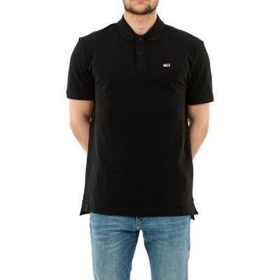 Tommy Hilfiger koszulka męska polo 196, czarna, Rozmiar S Tommy Hilfiger koszulka męska polo 196, czarna, Rozmiar S