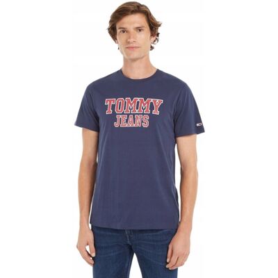 Tommy Hilfiger Koszulka Męska T-Shirt Granat R.M Tommy Hilfiger Koszulka Męska T-Shirt Granat R.M