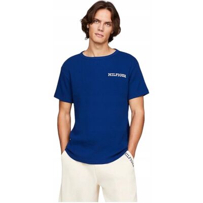 Tommy Hilfiger Koszulka Męska T-Shirt Ss Tee Kobaltowa R.L Tommy Hilfiger Koszulka Męska T-Shirt Ss Tee Kobaltowa R.L