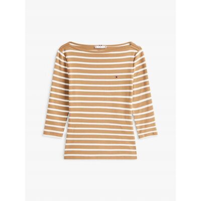 Tommy Hilfiger Koszulka 'New Cody' w kolorze Brązowy WW0WW40589 0BN r.XS Tommy Hilfiger Koszulka 'New Cody' w kolorze Brązowy WW0WW40589 0BN r.XS