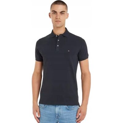 Tommy Hilfiger KOSZULKA POLO Z LOGO MĘSKA GRANATOWA M J7A Tommy Hilfiger KOSZULKA POLO Z LOGO MĘSKA GRANATOWA M J7A
