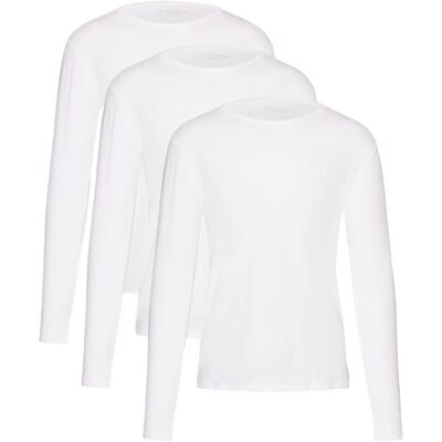 Tommy Hilfiger Męska Koszulka Z Długim Rękawem Ls Tee 3 P Białe R.Xl Tommy Hilfiger Męska Koszulka Z Długim Rękawem Ls Tee 3 P Białe R.Xl