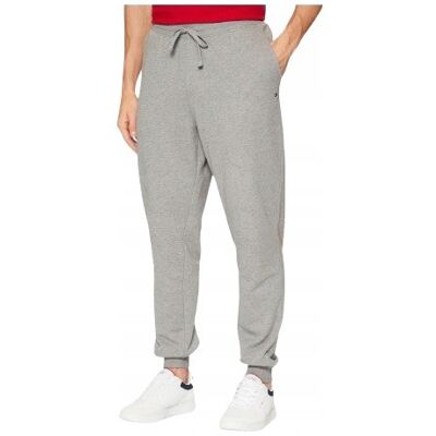 Tommy Hilfiger SPODNIE DRESOWE MĘSKIE SZARE Z LOGO L XQA Tommy Hilfiger SPODNIE DRESOWE MĘSKIE SZARE Z LOGO L XQA
