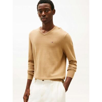 Inny producent TOMMY HILFIGER SWETER BRĄZOWY Z DŁUGIM RĘKAWEM MĘSKI L 16EA Inny producent TOMMY HILFIGER SWETER BRĄZOWY Z DŁUGIM RĘKAWEM MĘSKI L 16EA