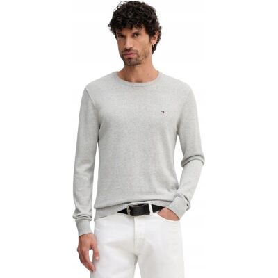 Inny producent TOMMY HILFIGER SZARY SWETER MĘSKI Z LOGOWANIEM BAWEŁNIANY L 1JQA Inny producent TOMMY HILFIGER SZARY SWETER MĘSKI Z LOGOWANIEM BAWEŁNIANY L 1JQA