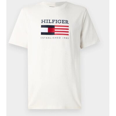 Tommy Hilfiger T-shirt męski Americana Monotype biały MW0MW39843 Z00 r.XS Tommy Hilfiger T-shirt męski Americana Monotype biały MW0MW39843 Z00 r.XS