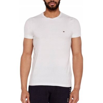 Tommy Hilfiger T-SHIRT MĘSKI BIAŁY KRÓTKI RĘKAW M J9A Tommy Hilfiger T-SHIRT MĘSKI BIAŁY KRÓTKI RĘKAW M J9A
