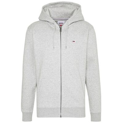 Tommy Hilfiger TOMMY JEANS bluza szara zapinana na zamek Gray, Rozmiar XXL Tommy Hilfiger TOMMY JEANS bluza szara zapinana na zamek Gray, Rozmiar XXL