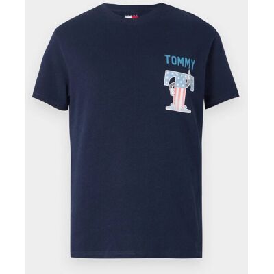 Tommy Hilfiger Tommy Jeans USA Script męski granatowy DM0DM21914 C1G r.XS Tommy Hilfiger Tommy Jeans USA Script męski granatowy DM0DM21914 C1G r.XS