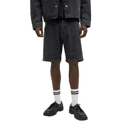 Tony Original Sq 730 - czarne bermudy męskie Jack & Jones Tony Original Sq 730 - czarne bermudy męskie Jack & Jones