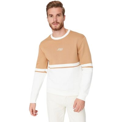 TRENDYOL MAN BLUZA MĘSKA WIELOKOLOROWA Z OKRĄGŁYM DEKOLTEM I PASKAMI S 5DA TRENDYOL MAN BLUZA MĘSKA WIELOKOLOROWA Z OKRĄGŁYM DEKOLTEM I PASKAMI S 5DA
