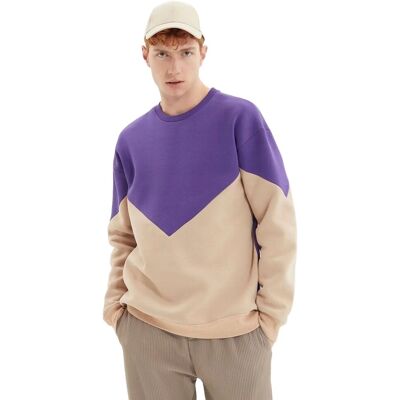 TRENDYOL MAN BLUZA MĘSKA WIELOKOLOROWA Z OKRĄGŁYM DEKOLTEM S 5DA TRENDYOL MAN BLUZA MĘSKA WIELOKOLOROWA Z OKRĄGŁYM DEKOLTEM S 5DA