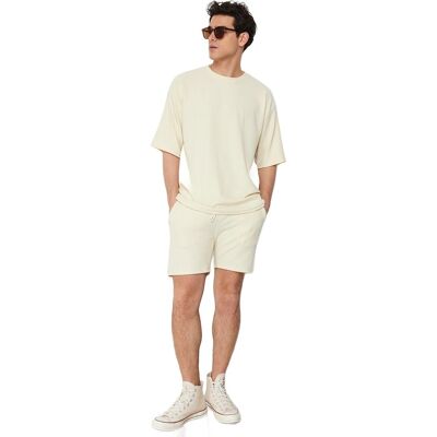 Inny producent TRENDYOL MAN KREMOWE KRÓTKIE SPODENKI MĘSKIE Z MANKIETEM XS 5DA Inny producent TRENDYOL MAN KREMOWE KRÓTKIE SPODENKI MĘSKIE Z MANKIETEM XS 5DA