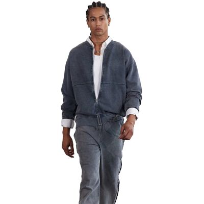 Inny producent TRENDYOL MAN MĘSKA BLUZA ROZPINANA ZAMEK MELANŻ SZARA M 5DA Inny producent TRENDYOL MAN MĘSKA BLUZA ROZPINANA ZAMEK MELANŻ SZARA M 5DA