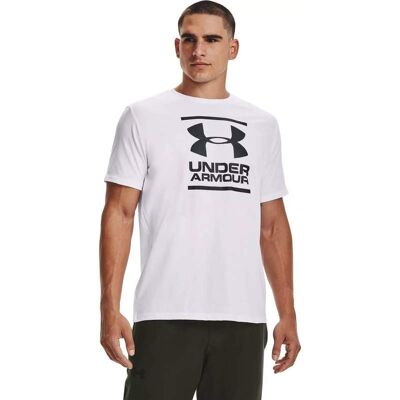 Under Armour Koszulka Męska 1326849-100 GL FOUNDATION SS T biały L Under Armour Koszulka Męska 1326849-100 GL FOUNDATION SS T biały L