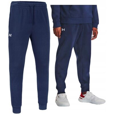 Under Armour OCIEPLANE MÄSKIE SPODNIE DRESOWE DRESY / rozm L Under Armour OCIEPLANE MÄSKIE SPODNIE DRESOWE DRESY / rozm L