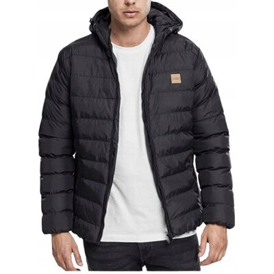 URBAN CLASSICS CZARNA KURTKA MĘSKA BASIC M JPA URBAN CLASSICS CZARNA KURTKA MĘSKA BASIC M JPA