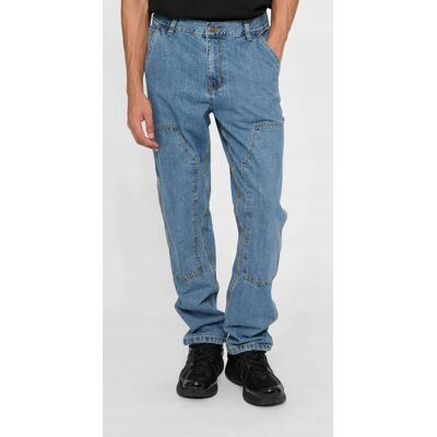 Urban Classics Spodnie Jeansowe Niebieskie Proste Na Zamek Męskie 34 Jgt Urban Classics Spodnie Jeansowe Niebieskie Proste Na Zamek Męskie 34 Jgt