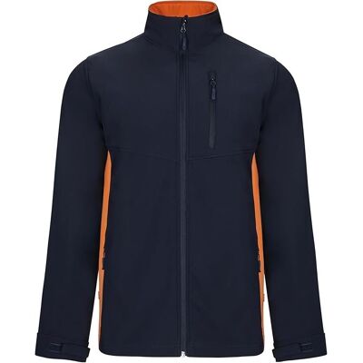 Inny producent VELILLA GRANATOWA KURTKA SOFTSHELL MĘSKA Z POMARAŃCZOWYMI WSTAWKAMI XS J9A Inny producent VELILLA GRANATOWA KURTKA SOFTSHELL MĘSKA Z POMARAŃCZOWYMI WSTAWKAMI XS J9A