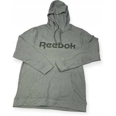 Wciągana bluza męska szara z kapturem REEBOK XL Wciągana bluza męska szara z kapturem REEBOK XL