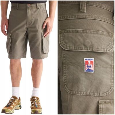 Wrangler Casey Jones Cargo Short bojówkowe krótkie spodenki szorty W32 Wrangler Casey Jones Cargo Short bojówkowe krótkie spodenki szorty W32