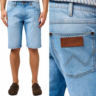 Wrangler COLTON SHORTS Slate Shade KRÓTKIE SPODENKI JEANSOWE SZORTY W38 Wrangler COLTON SHORTS Slate Shade KRÓTKIE SPODENKI JEANSOWE SZORTY W38
